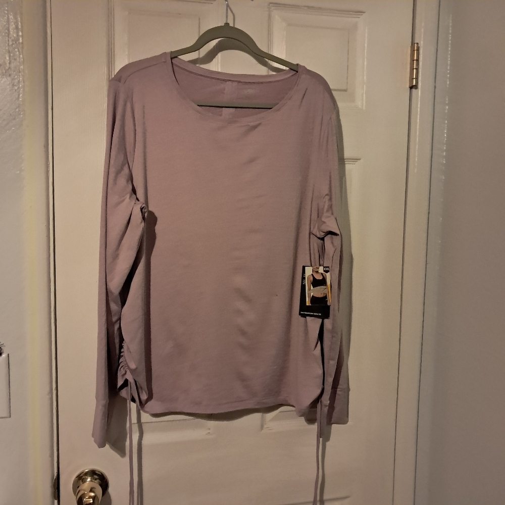 Avia Lavender Long Sleeve Active Top